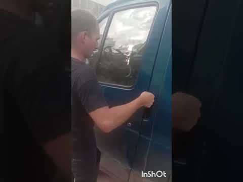 Видео: забыл ключи в газели, открыл с помощью шнурка от кросовок