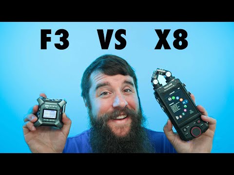 Видео: Zoom F3 или Tascam X8 — что лучше для свадебной видеосъемки?
