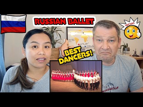 Видео: Русский танец "Лето". Балет Игоря Моисеева | Couple REACTION !