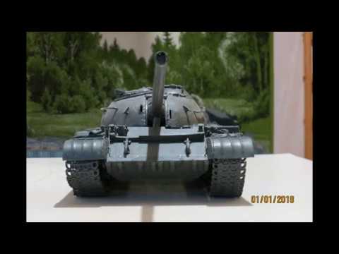 Видео: Изготовление танка Т-55 в масштабе 1:16 из скульптурного пластилина. Часть 5