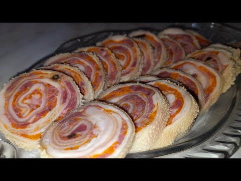 Видео: Рулет из требухи / Tripe roll