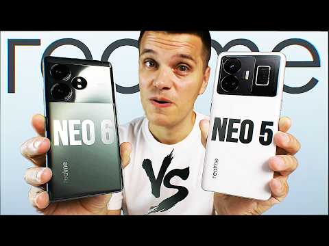 Видео: realme GT Neo 6 vs realme GT Neo 5 - БИТВА ЛЕГЕНДИ З ОПТИМАЛЬНИМ СМАРТФОНОМ 2024!