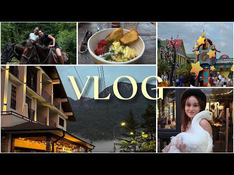 Видео: VLOG | МОРЕ | ГОРЫ | СОЧИ | смертельные атракционы | прогулка но лошадях | bonsichka