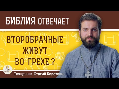 Видео: Второбрачные живут во грехе ?  Священник Стахий Колотвин