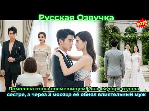 Видео: Помолвка стала посмешищем! Она «мусор» отдала сестре, а через 3 месяца её обнял#ceo #drama #дорама
