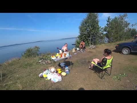 Видео: Озеро Синара. Отдых. Авария по дороге домой