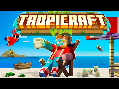 Видео: TropiCraft - Забытый Мод от Разработчика Mojang | Майнкрафт Открытия