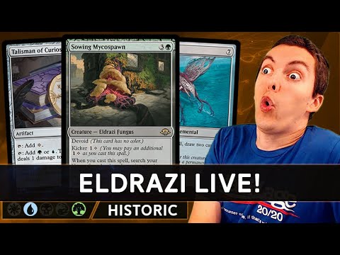 Видео: 🍝 Кто-то сказал Эмракул? 🍝 - 🔵🟢 - Simic Eldrazi - Исторический