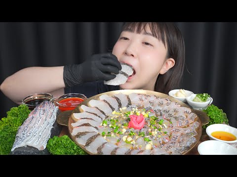 Видео: Сашими из дорада/ Mukbang eating show