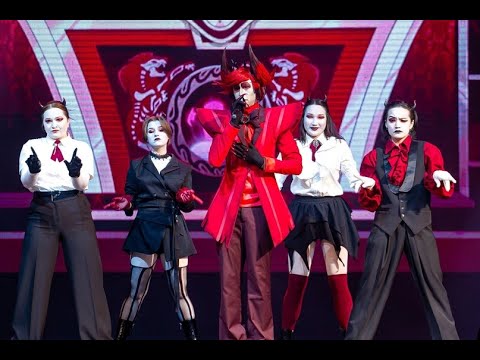 Видео: Безумный прыжок в ад / Hotel Hazbin/ Insane / Радио демон косплей!!!