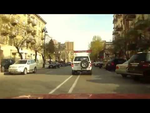 Видео: ул.Муртузы Мухтарова (Полухина) - Рабочий проспект. 18.04.12. Баку