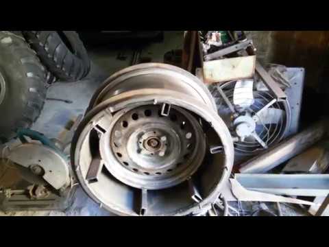 Видео: Диск для вездехода   проверка на биение