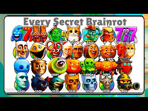 Видео: Я открыл ВСЕ СЕКРЕТНЫЕ BRAINROT в Brainrot Evolution! (Roblox)