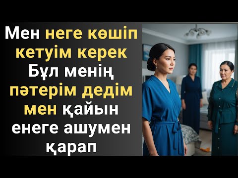 Видео: Мен неге көшіп кетуім керек Бұл менің пәтерім дедім мен қайын енеге ашумен қарап