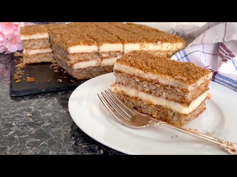 Видео: Ореховый десерт, о котором все говорят ✨ Торт, который тает во рту