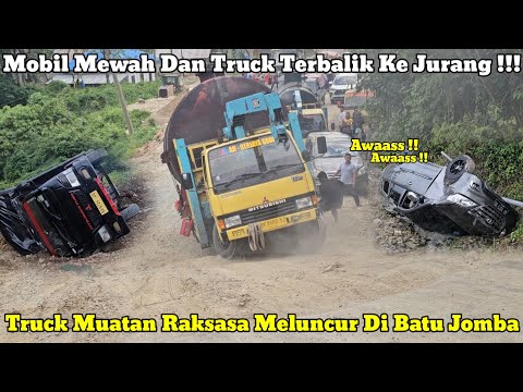 Видео: Роскошные автомобили и грузовики перевернулись пропасть ||Гигантский груженый грузовик катится Джомб