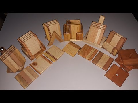Видео: Деревянные подставки / 7 разных моделей / Как сделать подставки