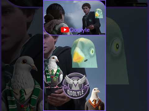 Видео: Что с дядей? #qoolyle #shorts #хогвартс #hogwarts #игры #прохождение #рек #голубь