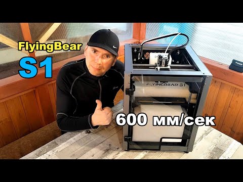 Видео: 3д принтер с Алиэкспресс FlyingBear S1. FLYING BEAR S1 с Klipper.