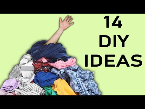 Видео: Удивительные идеи из старой одежды