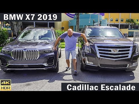Видео: Григорий делает тест драйв БМВ Х7 vs Cadillac Escalade