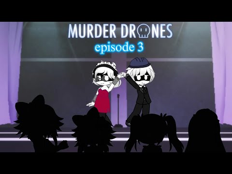 Видео: Murder Drones реакция дронов из прошлого на эпизод 3/8