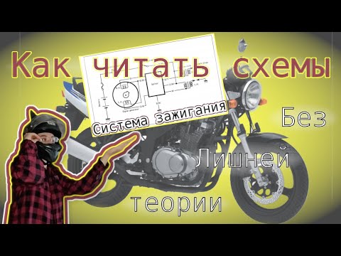 Видео: Электросхемы мотоцикла просто и понятно | Система зажигания