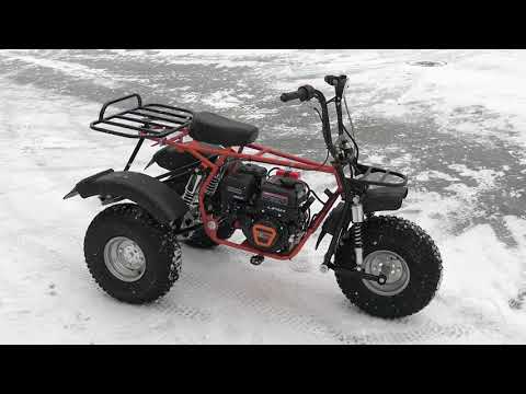 Видео: Трицикл Тритон. Обновление. Расширенный багажник.