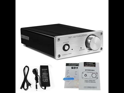 Видео: Усилитель FX-Audio FX-502SPRO ~6000 Руб и бонус в виде BRZHIFI Infineon Merus MA12070