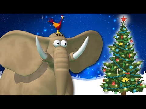 Видео: Gazoon | Рождественская ночь | Забавный мультяшный животных | Газон Русский