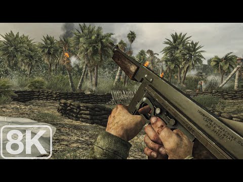 Видео: Окинава 1945 (Битва у замка Сюри) Call of Duty World at War — Часть 13 — 8K
