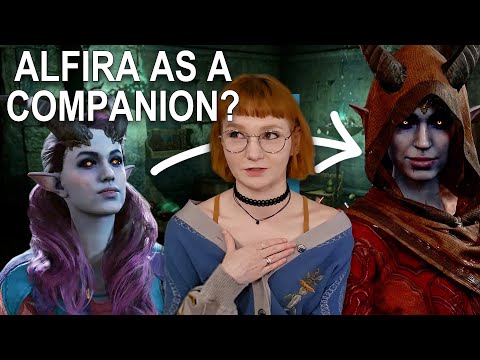 Видео: Переосмысление Альфиры как компаньона в BG3
