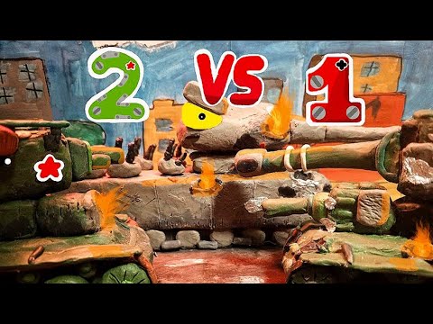 Видео: 2 VS 1 {мультики про танки}