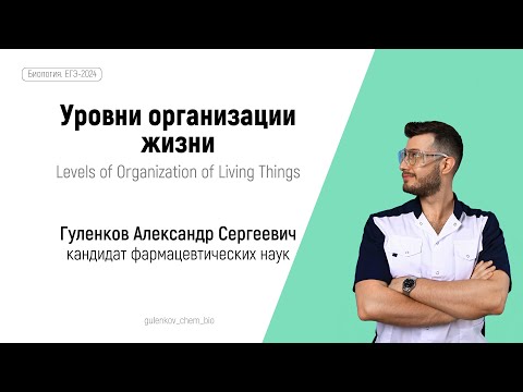 Видео: Уровни организации жизни (ЕГЭ Биология 2024)