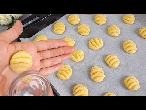 Видео: Если у вас есть 1 апельсин 🍊, сделайте это быстрое и вкусное печенье БЕЗ МАСЛА