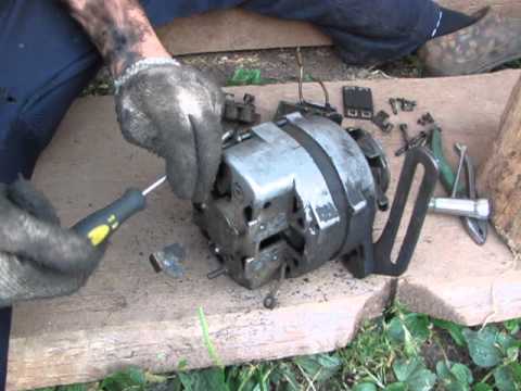 Видео: КамаЗ разбираем генератор часть 1