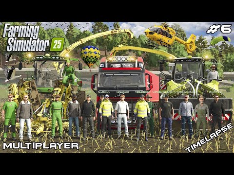 Видео: ПУТЬ К КУКУРУЗНЫМ ПОЛЯМ | Hutan Pantai | Farming Simulator 25 Мультиплеер | Эпизод 6