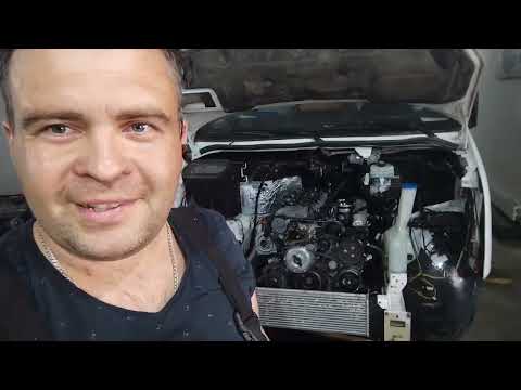 Видео: Свап Крафтер Mercedes OM648+NAG2 (3.2+7G)