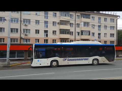 Видео: электротранспорт  автобусы трамвай троллейбус 08 08 2025  город уфа новости