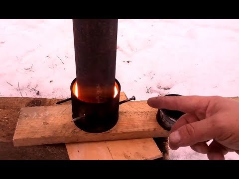 Видео: Печь на отработке   увеличиваю мощность. Результат. waste oil burner
