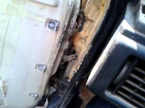 Видео: разборка приборной панели ч.1