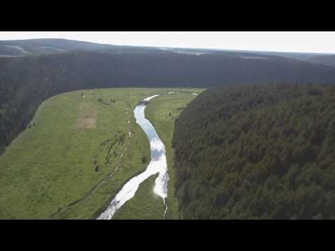 Видео: Вакутин (Серый) камень, река Иргина, Пермский край