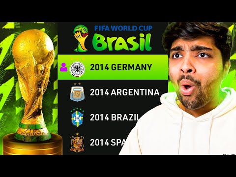 Видео: ЧЕМПИОНАТ МИРА 2014 ГОДА… в FIFA 22🤩🏆