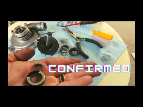 Видео: Yamaha FZ6R: Проверка водяного насоса