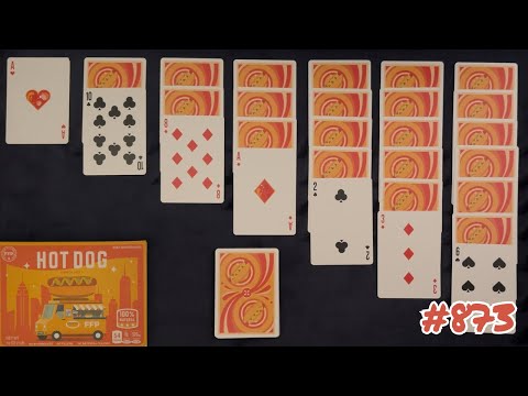 Видео: Колода хот-догов ~ ASMR Solitaire #873