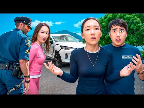 Видео: АЯУ МАШИНА СОҒЫП АЛДЫ😱👮‍♂️аяуды полиция устап қамап қойды😭