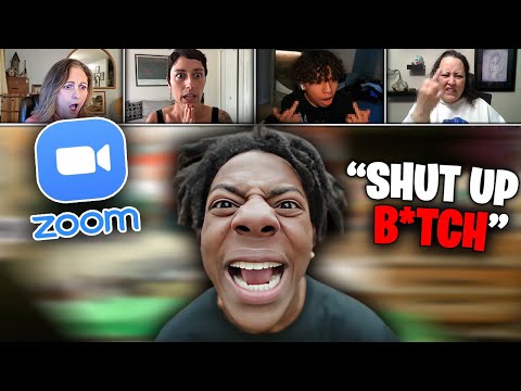 Видео: IShowSpeed ​​троллит АГРЕССИВНЫЕ ПОЛИТИЧЕСКИЕ КЛАССЫ в Zoom!