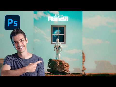 Видео: Создайте этот сюрреалистический постер вместе со мной | Урок по Photoshop