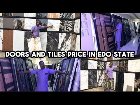 Видео: Обновление цен на двери и плитку в Бенин-Сити | Испанская плитка, литые двери, итальянская плитка...