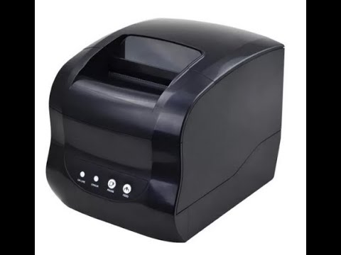 Видео: Принтер чеков и этикеток Xprinter XP-365B